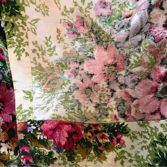 70/80's Floral Curtains - 78" long - Bedroom Drapes - Floral Drapes - 80's Decor - Picture 11 of 11